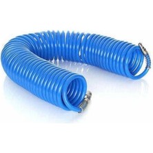 Normadia 15 Metre Poliüretan Spiral Hava Kompresör Hortumu, 8X12MM