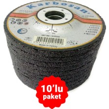 Normadia Metal Çapak Alma Taşlama 115X6.4X22.23MM 10'lu Paket