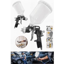 Normadia Profesyonel 600 cc Üstten Depolu Boya Sprey Tabancası 1.8mm