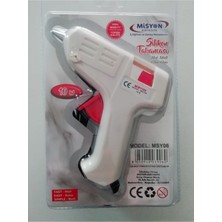 Normadia Ince Mum Silikon Tabancası, Beyaz, Yüksek Kalite, Güçlü ve Dayanıklı