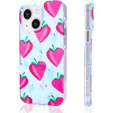 Ceponya iPhone 15 Kılıf Magsafe Şarj Özellikli Desenli Lüx Kapak