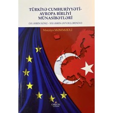 Orion Kitabevi Türkiye Cumhuriyeti Avrupa Birliği Münasebetleri