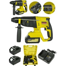 Normadia 128VF Bakır Sargılı Çift Akülü Kırıcı ve Delici, Çantalı, Güçlü ve Taşınabilir