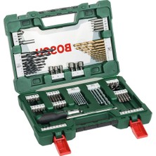 Bosch V-Line 91 Parça Çok Amaçlı Aksesuar Seti, Güç ve Esneklik Için Tasarlandı