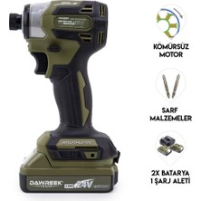 Normadia Light Green Akülü Torklu Vidalama Makinesi, Kolay ve Güçlü Sıkma