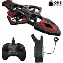 On6 Store F199 LED Işıklı El Hareketi Kontrollü Mini Drone | 360° Uçuş, Tek Tuş Kalkış, Uzaktan Kumandalı