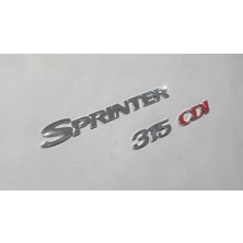 Fabrikasyon Mercedes Sprinter W906 2006-2016 315 Cdi Bagaj Yazı Seti