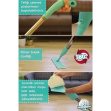 Pratik Sprey Mop Deterjanlı Temizlik Paspası, Kolay Kullanım