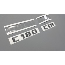 Fabrikasyon Mercedes cl Serisi CL203 2001-2011 C180 Cdi Bagaj Yazı Seti
