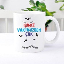 UltraMint Büyük Boy Yazılı Kupa Bardak, Günlük Kullanım Için Şık Tasarım