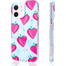 Ceponya iPhone 12 Kılıf Magsafe Şarj Özellikli Desenli Lüx Kapak