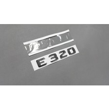 MAP Autoteile Mercedes E Serisi W210 S210 1995-2003 E320 Bagaj Yazısı Krom