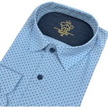 Eren Style Slim Fit Pamuklu Uzun Kollu Cepsiz Spor Gömlek (Slim Fit Kalıp)