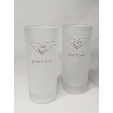 UltraMint Kişiye Özel Sevgililer Günü Rakı Bardağı Çiftli Set