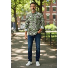 Eren Style Unisex Pamuklu Uzun Kollu Cepsiz Spor Gömlek (Slim Fit Kalıp)