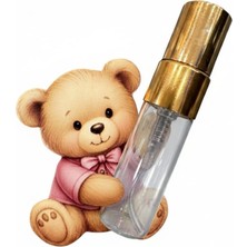 Butik Center 50'li Set Fısfıslı Cam Şişe (3 Cm) ve Figürlü Kart - Nikah & Bebek Hediyeliği