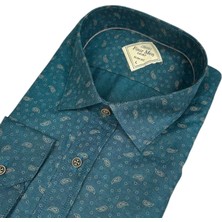 Eren Style Slim Fit Pamuklu Uzun Kollu Cepsiz Spor Gömlek (Slim Fit Kalıp)