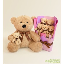 UltraMint Sevgililer Günü Sevgiliye Güzel Hediye Seti, Ayıcık ve Buket