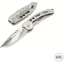 Erolav Eğimli Maşalı Mini Gümüş Klipsli Çakı