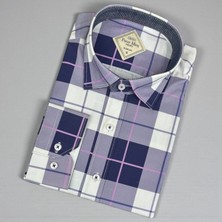 Eren Style Slim Fit Pamuklu Uzun Kollu Cepsiz Spor Gömlek (Slim Fit Kalıp)