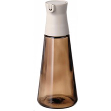 Delixa Yağdanlık Cam 19 cm Kahverengi-Amber Renk 19 Cm, 1 Parça