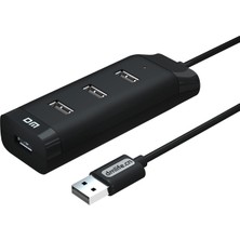 Delixa Dm CHB006 USB 2.0 4 Portlu Hub Çoklayıcı