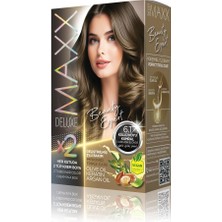 Delixa Deluxe Beauty Expert Haır Color (Keratin)'li 1 (2 x 50 Ml) (Küllü Koyu Kumral 6.1)