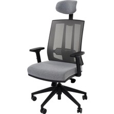 Delixa Uzay Ofis Bel Destekli Müdür Koltuğu - Antrasit