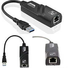 Delixa CF13 USB 3.0 1000MBPS Gigabit Hızlı Ethernet Lan Ağ Adaptör RJ45 Çevirici
