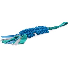 Delixa Köpek Oyuncağı, Tut Getir, Peluş, Mavi-Yeşil, 70X10X3CM