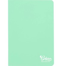 Delixa Colors A4 80 Yaprak Çizgili Defter, Yeşil