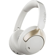 Delixa H3 Pro Hybrid Anc Hi-Res Ldac Bluetooth 5.4 Kafaüstü Kablosuz Kulaklık Çift Cihaz Desteği Beyaz