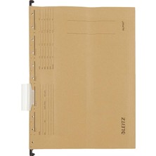 Delixa Leitz Alpha Askılı Dosya, Telsiz, A4, Kese Kağıdı Rengi, 10'lu Paket, 19153000