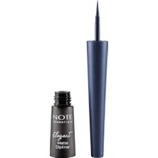 Delixa Note Matte Dipliner Waterproof Mavi, 03 Navy Blue