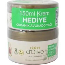 Delixa D'olive Besleyici Organik Avokado Yağlı Kremi 250 ml 150 ml Hediye