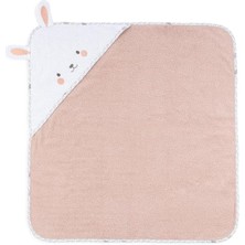 Delixa Hero Kahraman Başlıklı Bebek & Çocuk Kurulama Havlusu Bunny 75X80 cm