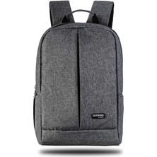 Delixa BP-Z204 Z Serisi 15.6" Uyumlu Notebook Çantası-Gri