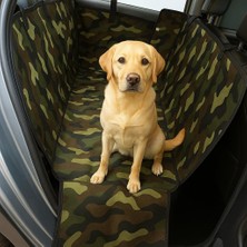 Delixa Araç / Oto Içi Arka Koltuk Köpek Örtüsü- Kamuflaj Desenli
