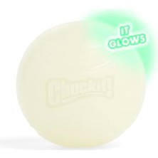 Delixa Chuckit! Max Glow Gece Parlayan Köpek Oyun Topu – Fosforlu, Dayanıklı ve At-Getir Oyun Topu - (Large