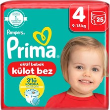 Delixa Külot Bez, 4 Numara Bebek Bezi, 25 Adet