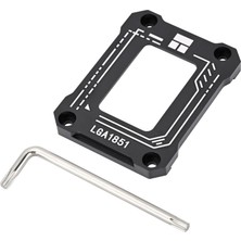 Delixa Thermalright LGA1851 Bcf Siyah Cpu Tutucu, Cpu Bükme Önleyici Sabit Braket, Kurulumu Kolay, Tam Fit