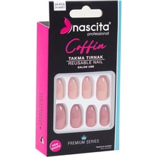 Delixa 24'lü Coffin Renkli Takma Tırnak - 147