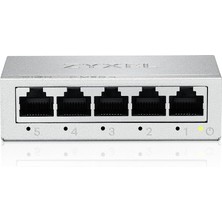 Delixa Zyxel 5-Port Gigabit 10/100/1000 Unmanaged Ethernet Switchı | Ethernet Splitter | Masaüstü Veya Duva