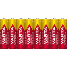 Delixa Longlife Max Power Pil Aa Kalem Lr6 Piller (8'li Paket) Yüksek Performanslı Alkalin Piller - Almanya