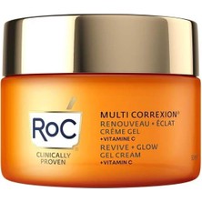Delixa Roc Multi Correxion Revive + Glow Cildi Aydınlatıcı Jel Yüz Kremi