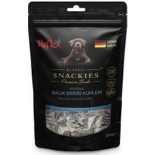 Delixa Morina Balığı Derisi Küpleri Köpek Ödül Maması 130 gr