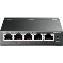 Delixa Tp-Link TL-SG105PE, 5-Port Gigabit Easy Switch With 4-Port Poe+