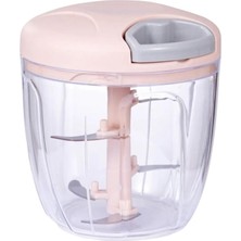 Delixa 5 Bıçaklı Ipli Blender, Büyük Boy, Çok Fonksiyonlu Sebze Meyve Et Soğan Doğrayıcı