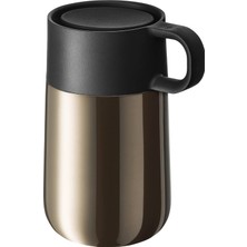 Delixa Çelik Toprak Kişisel Kısa Termos 300 ml