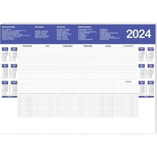 Delixa Keskin Color 2023 Aj-69 31 * 44 Haftalık Masa Sümeni Bialalı